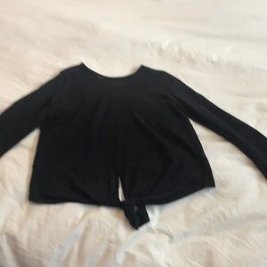 Dark navy blue olive and oak long sleeve shirt